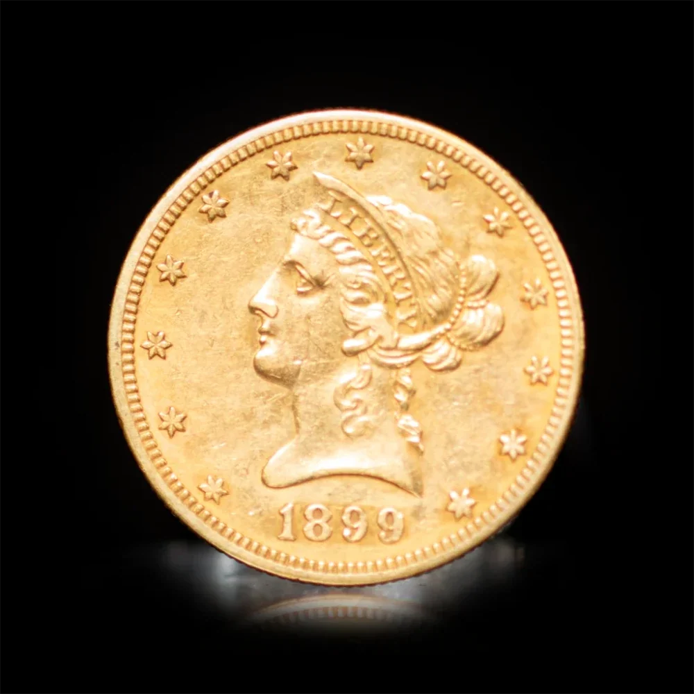 $10 U.S. Gold Liberty AU - Image 4