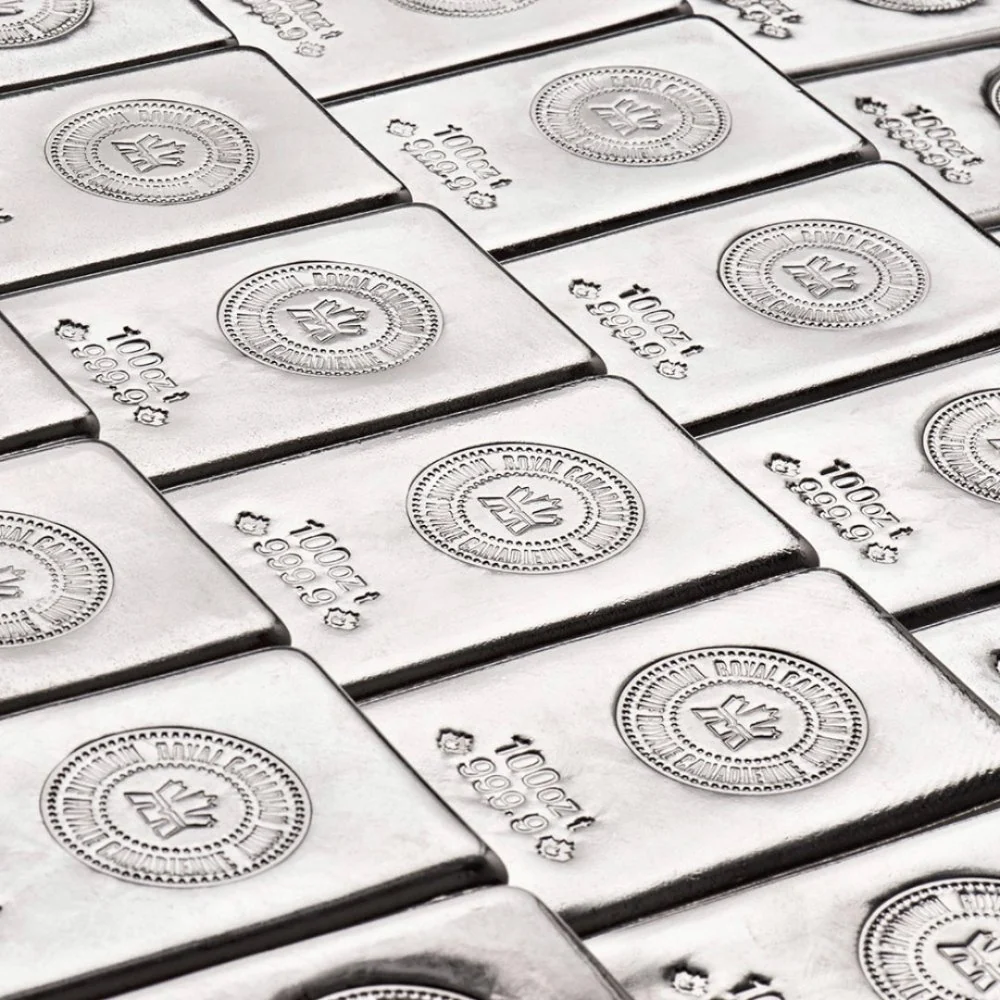 100 oz Silver Bar Royal Canadian Mint - Image 2
