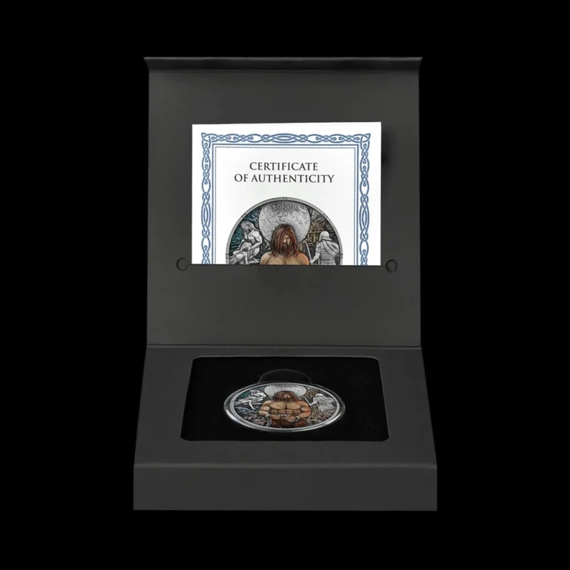 2026 Germania Mint Bödvar Saga: Loss – Vengeful 1 oz Silver (BU) - Image 5