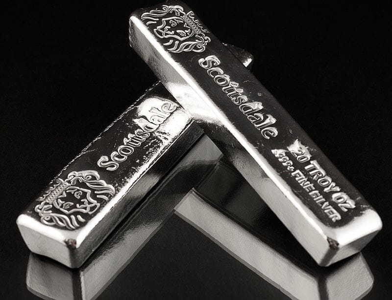 20 oz Silver Scottsdale Mint "KitKat" Art Bar (.999) - Image 3